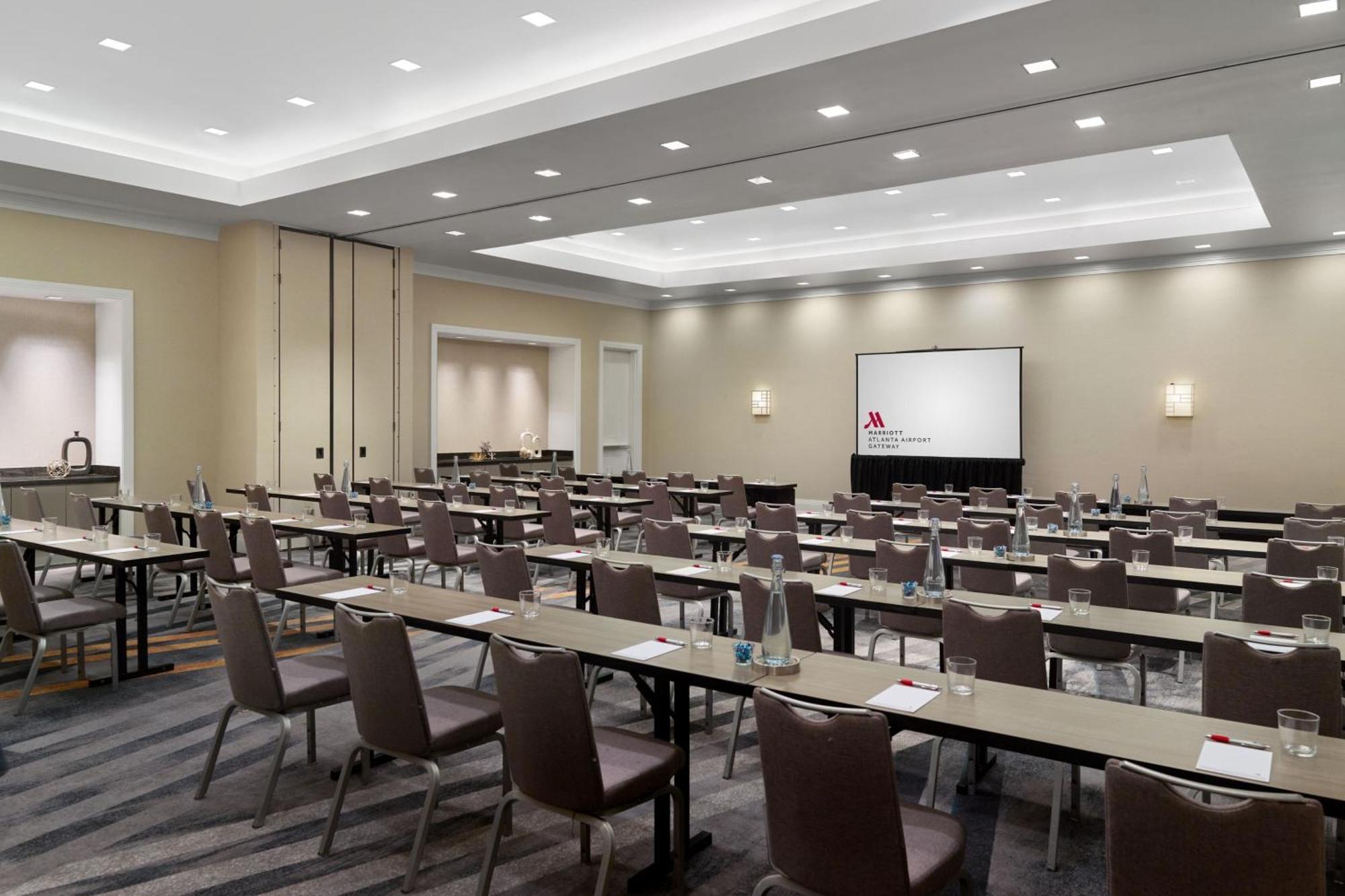 Hotel Atlanta Airport Marriott Gateway College Park Exteriér fotografie