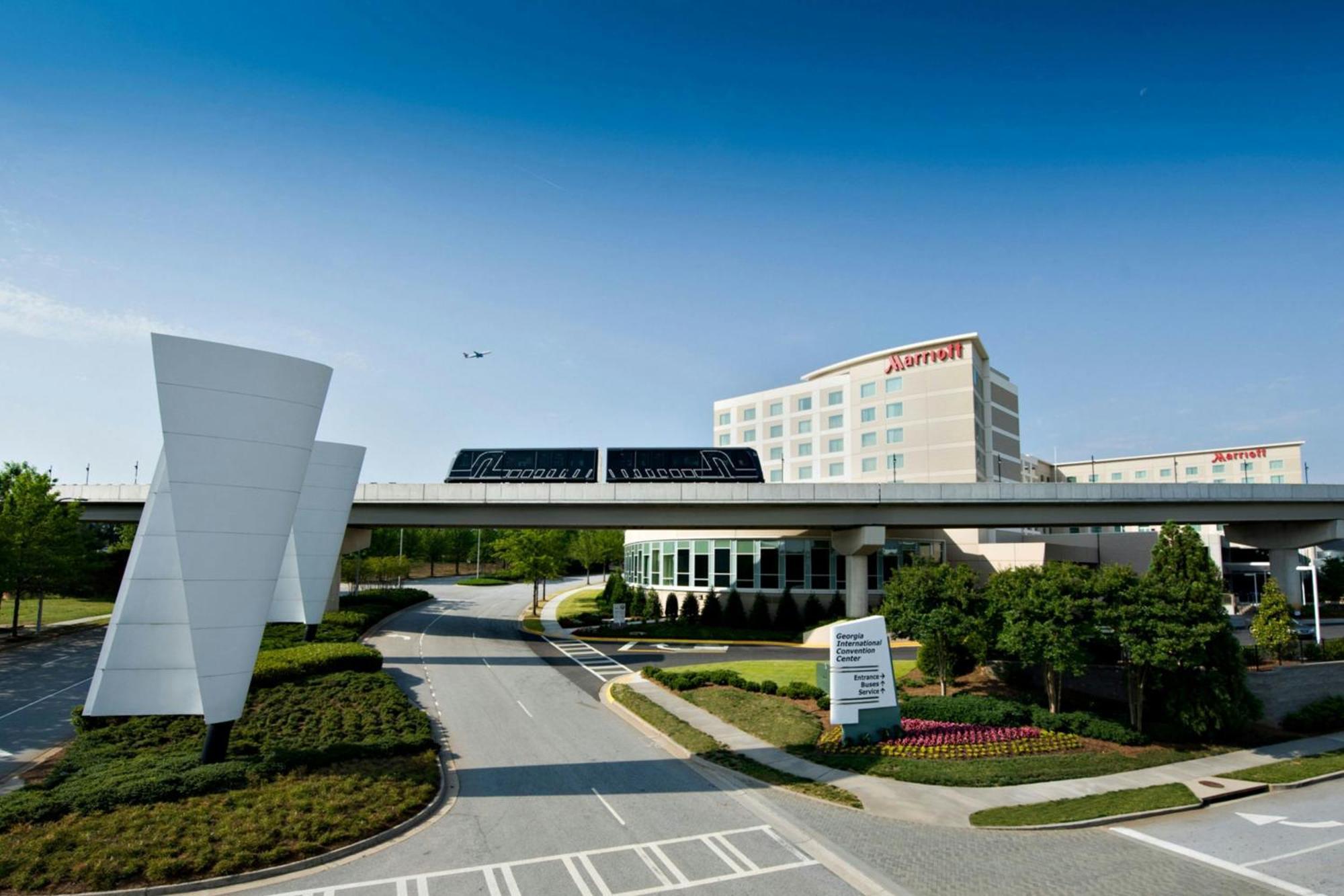 Hotel Atlanta Airport Marriott Gateway College Park Exteriér fotografie